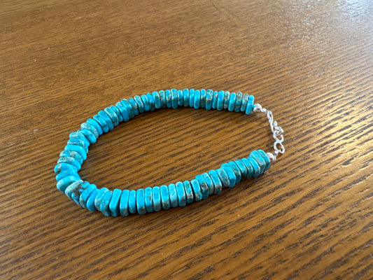 Turquoise Bead Bracelet