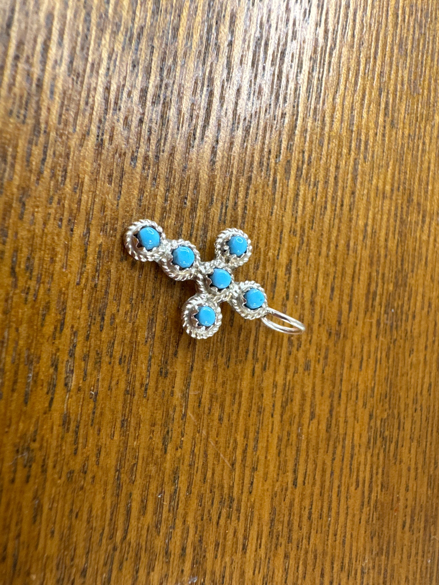 Zuni Cross Necklace Pendant