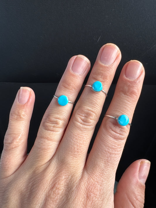 Turquoise Stone Ring | Multiple Sizes