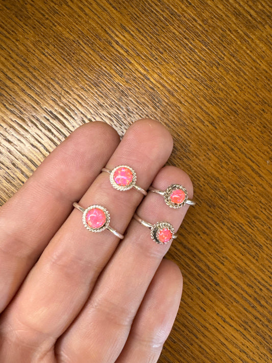 Pink Opal Ring | multiple sizes