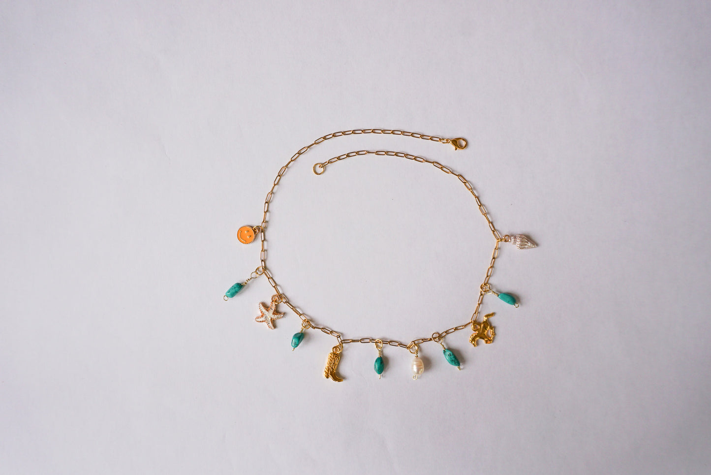 Coastal Cowgirl Charm Necklace - Wander West Collection