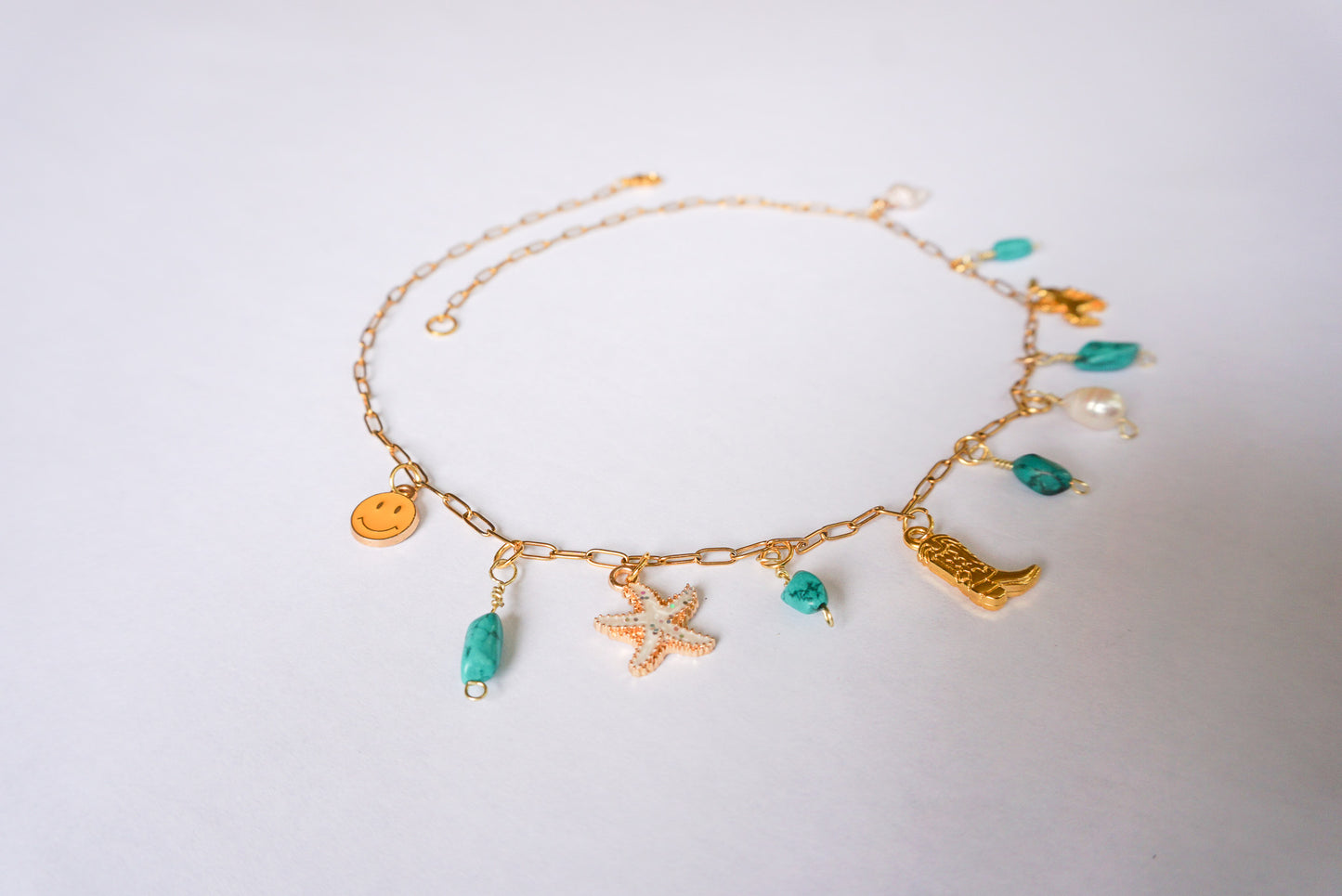 Coastal Cowgirl Charm Necklace - Wander West Collection