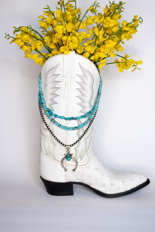 Blue Ridge Turquoise Naja Pendant