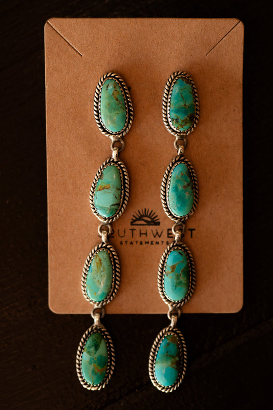 Turquoise Drop Earrings