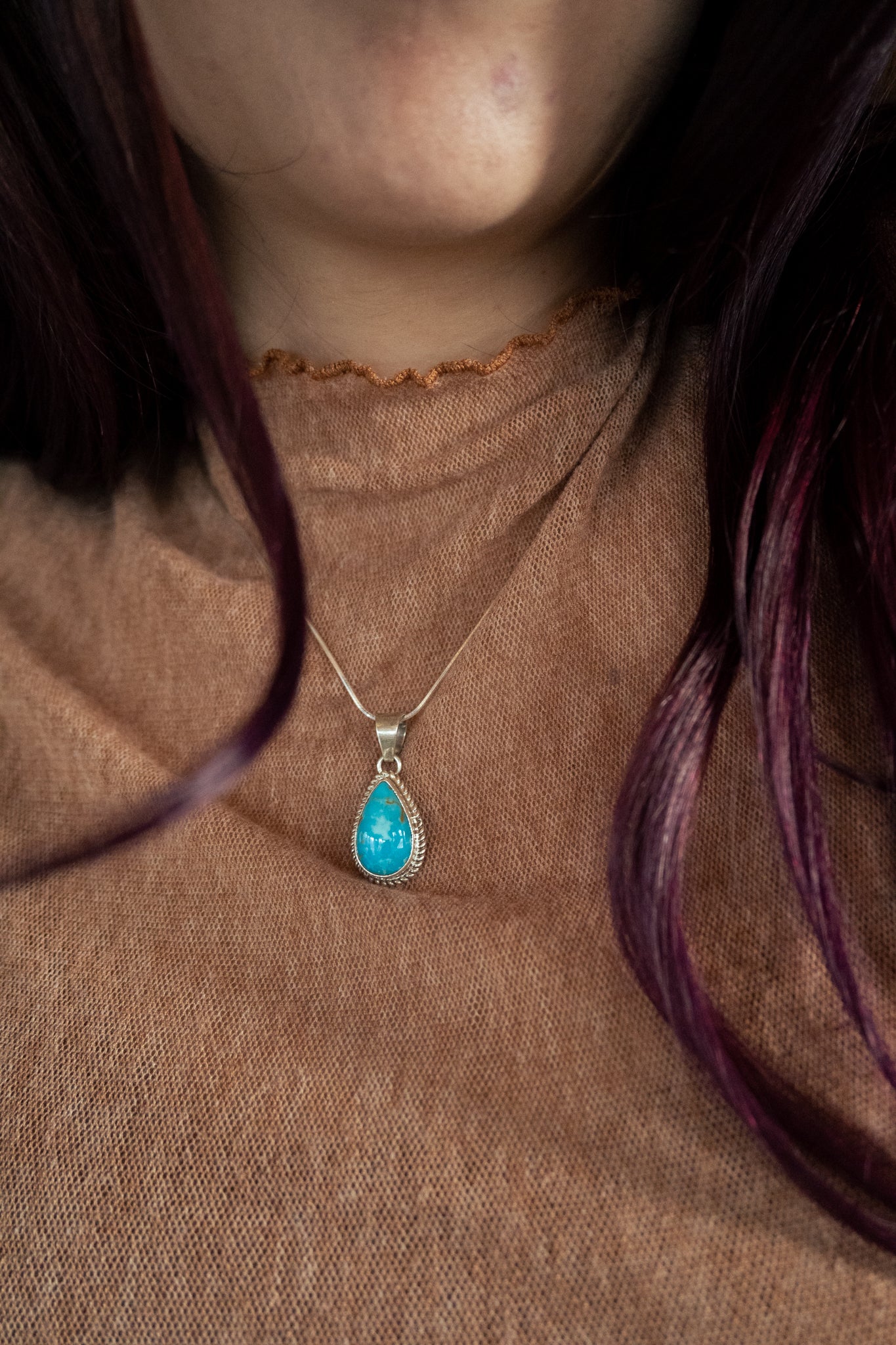 Kingman Turquoise Pendant – Swstatements