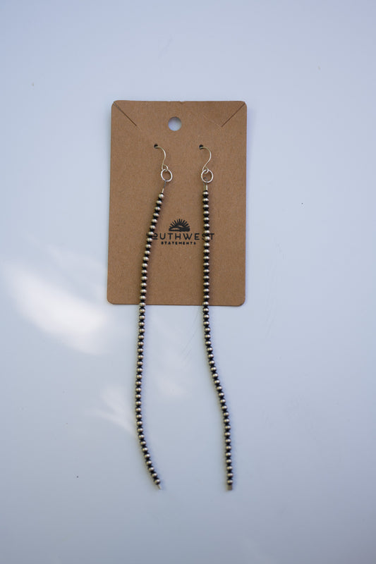 Navajo Pearl Tassel Earring