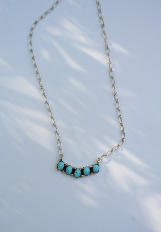 Sleeping Beauty Turquoise Necklace