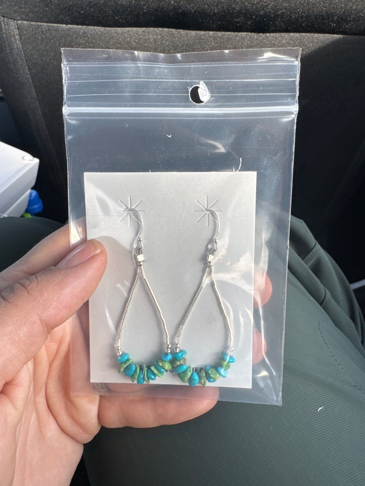 Bead & Stone Earrings