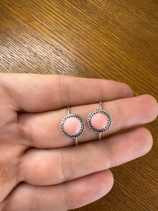 Pink Conch Ring | size 8