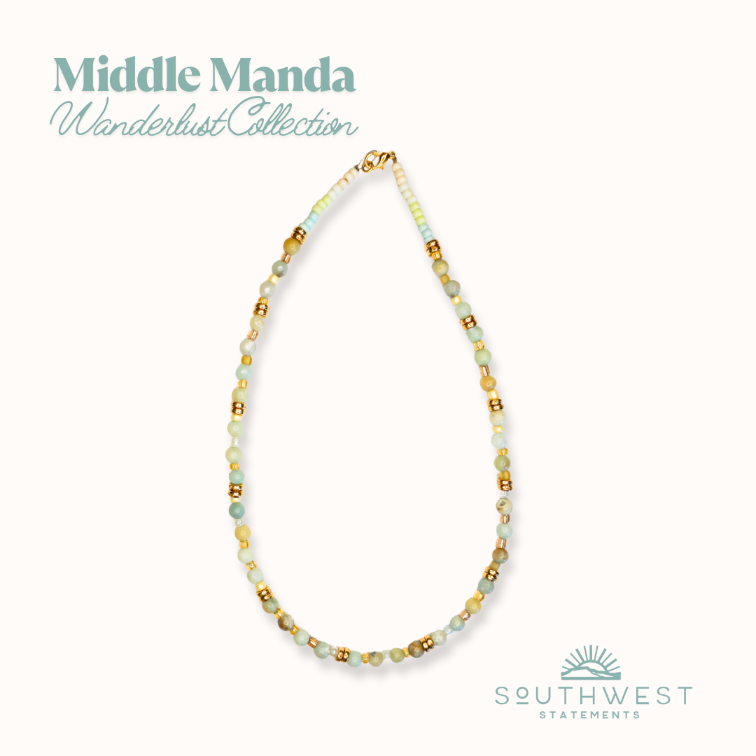 Pacific Sage Necklace - Wander West Collection