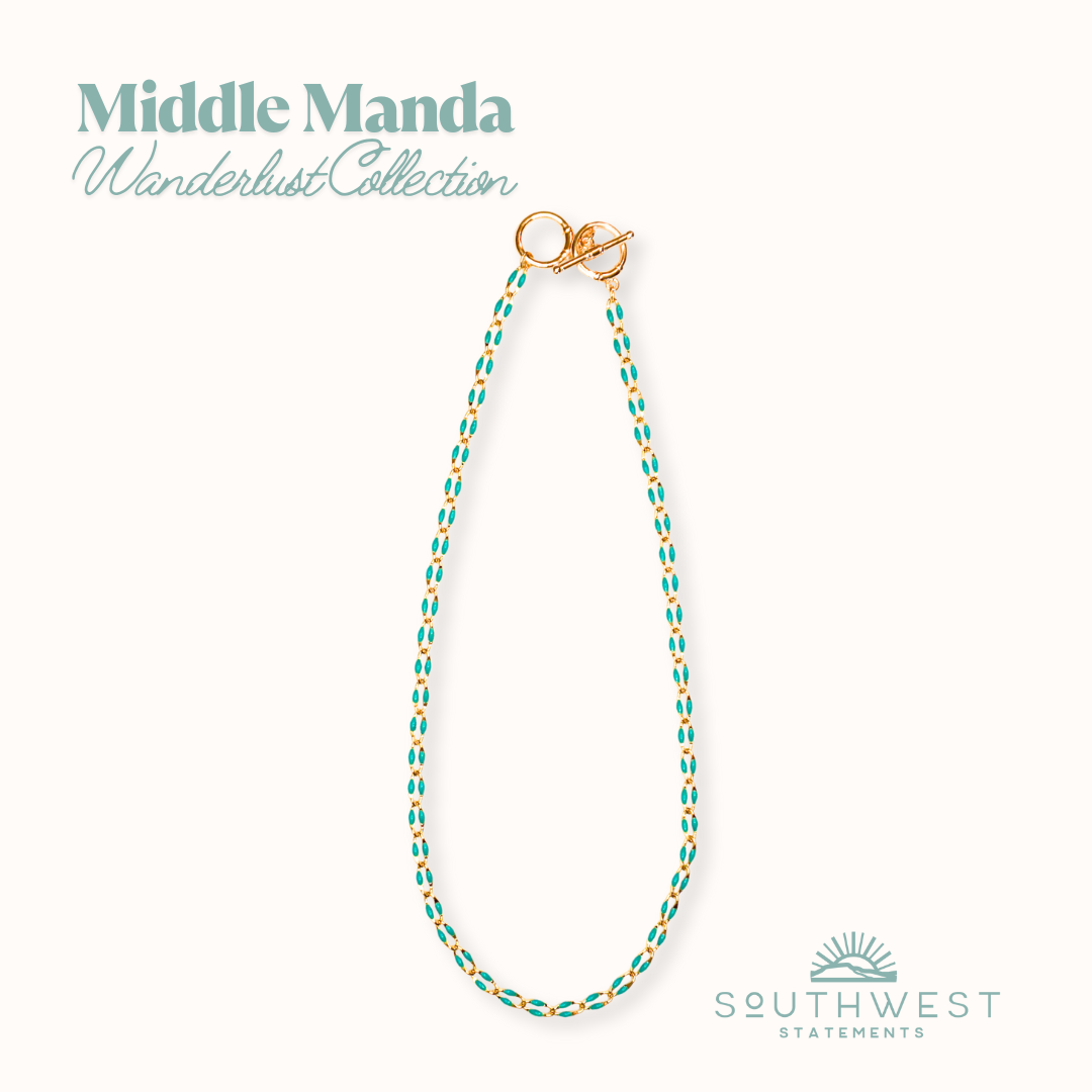 Rodeo Riviera Dainty Gold Necklace - Wander West Collection