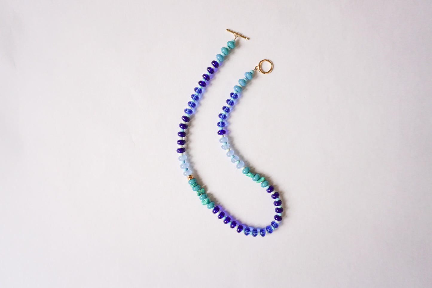 Santorini Waters Necklace - Wander West Collection