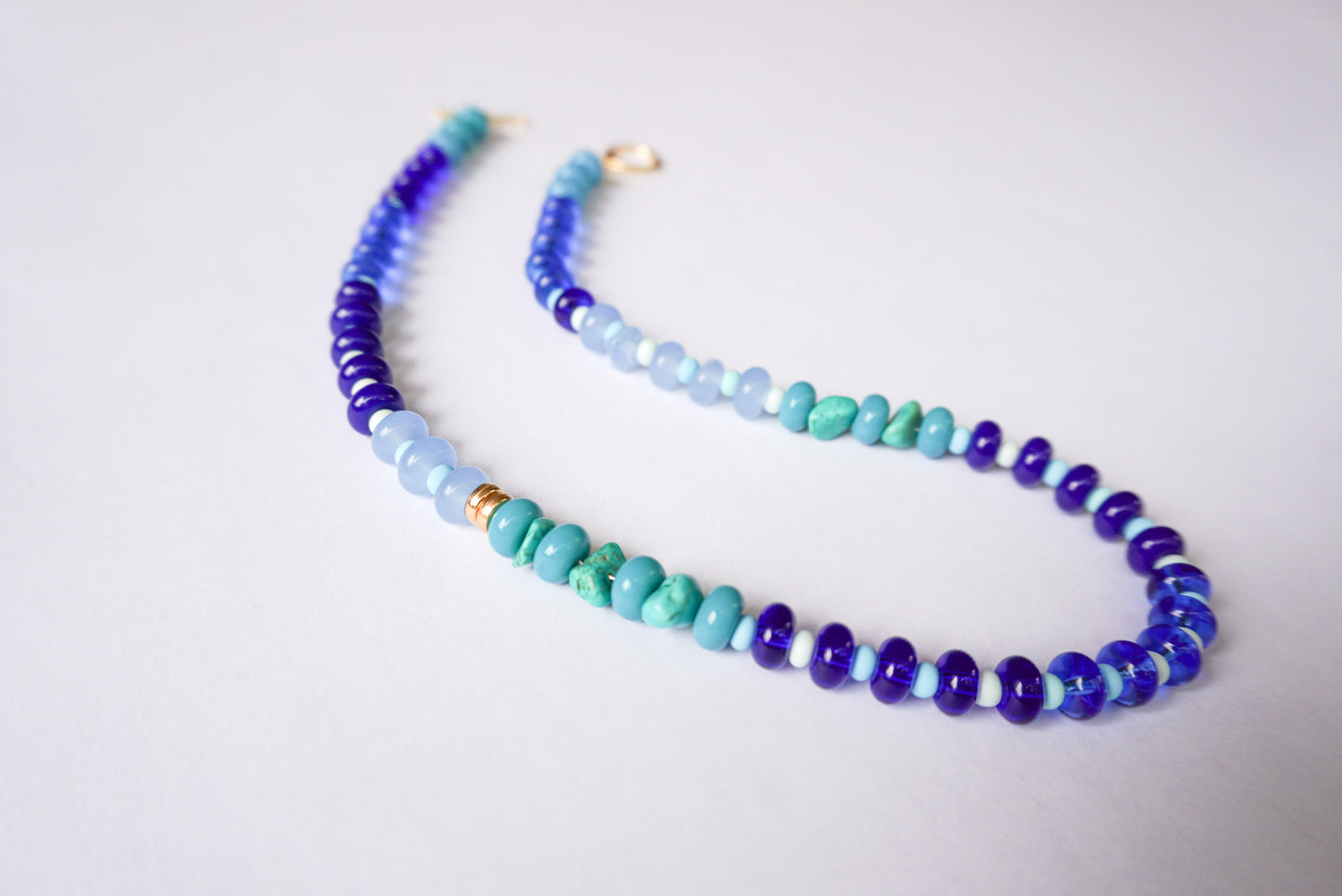 Santorini Waters Necklace - Wander West Collection