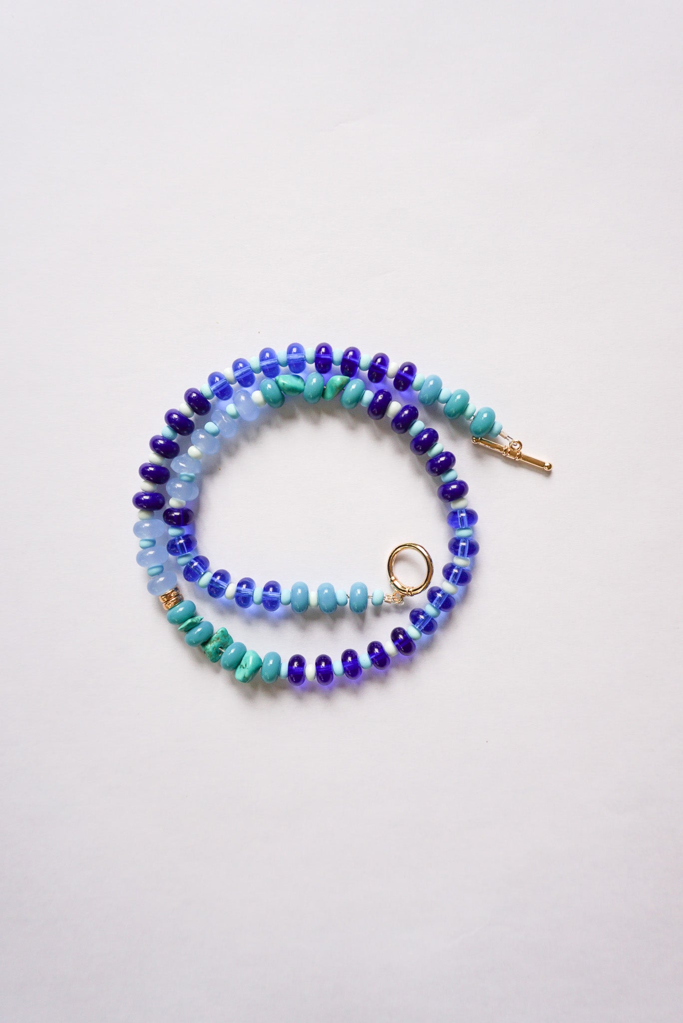 Santorini Waters Necklace - Wander West Collection