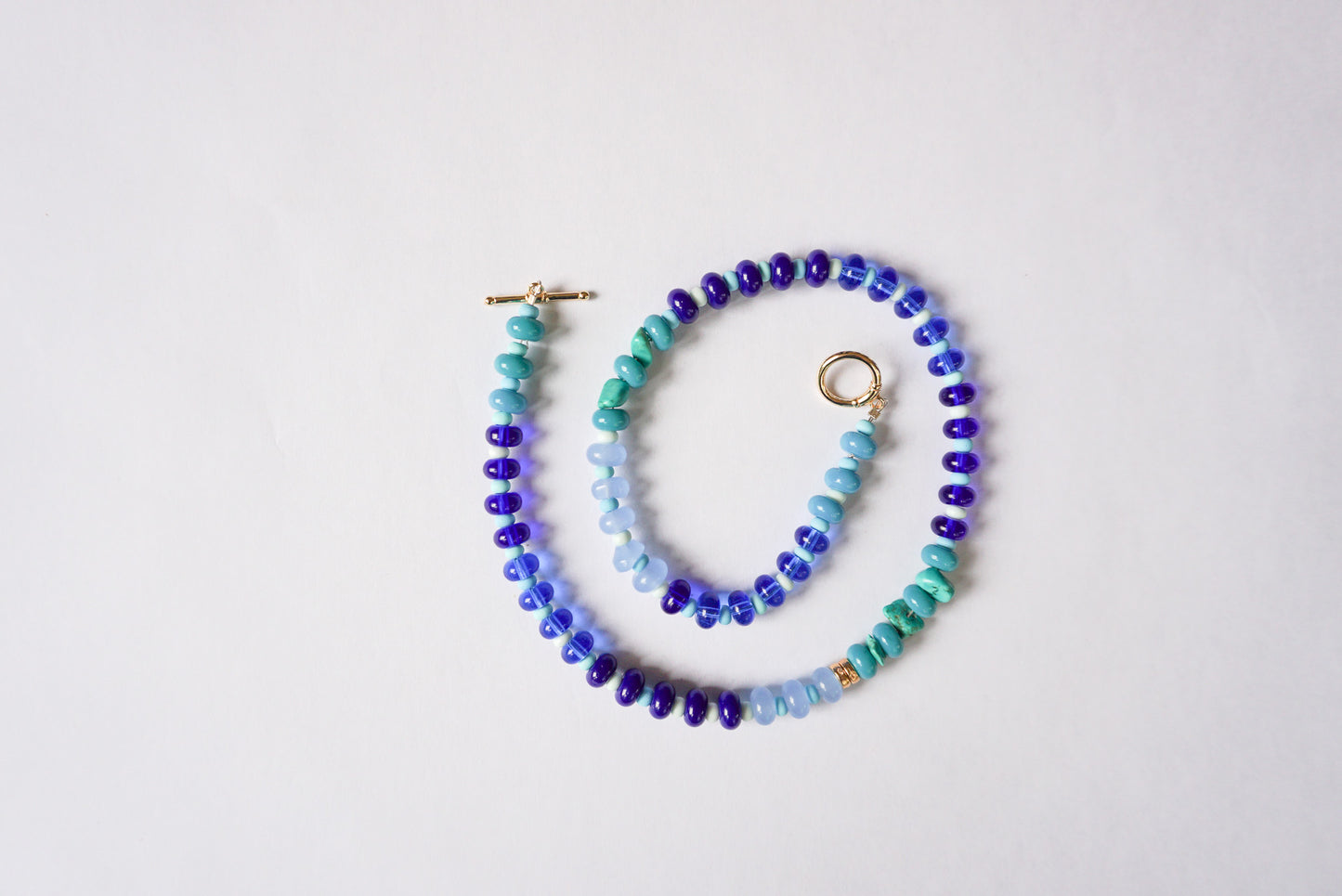 Santorini Waters Necklace - Wander West Collection