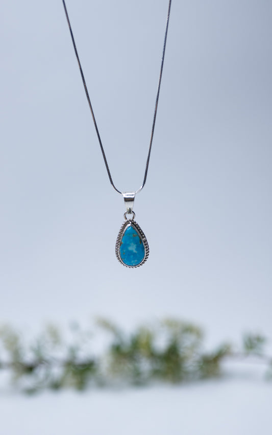 Turquoise Drop Pendant