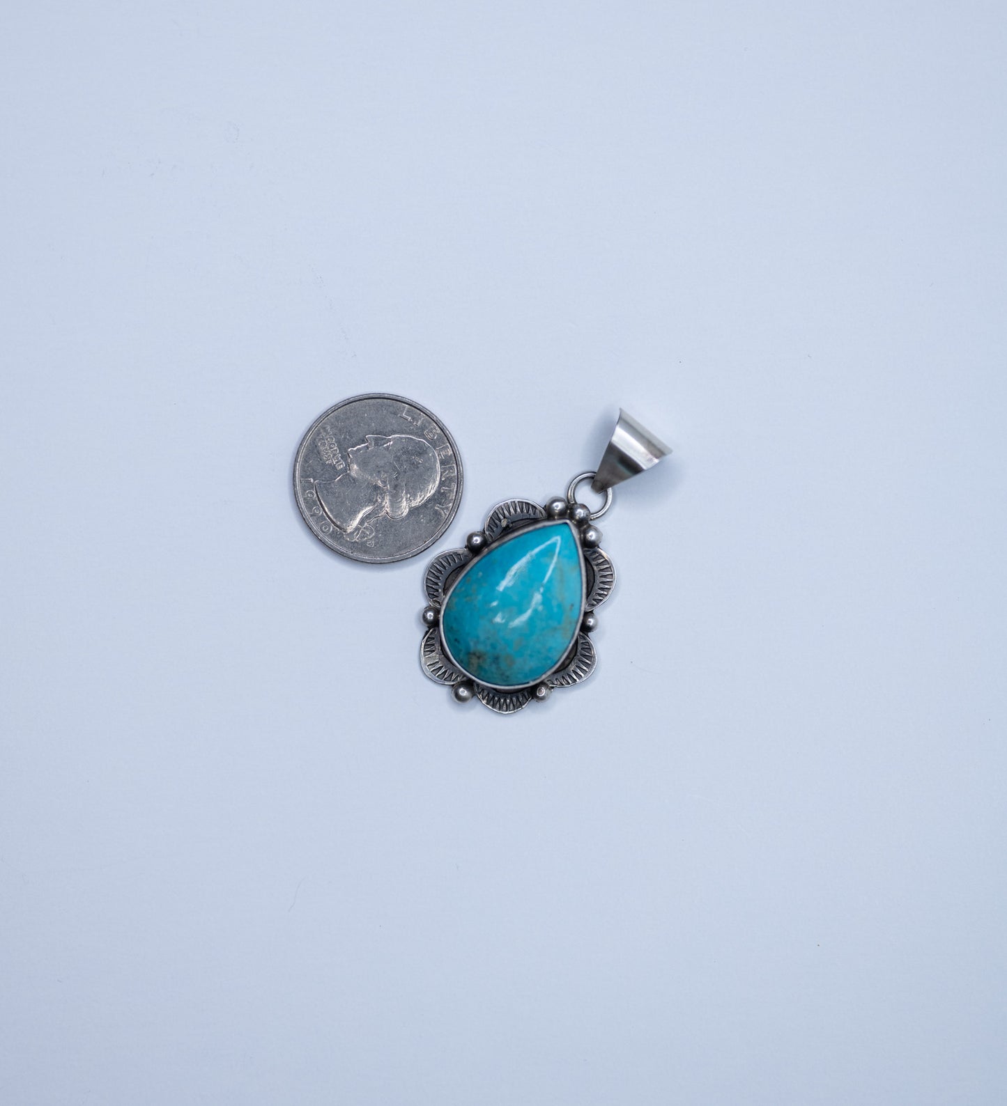 Kingman Turquoise Pendant