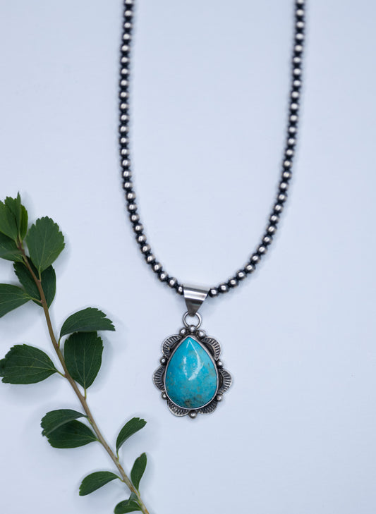 Kingman Turquoise Pendant