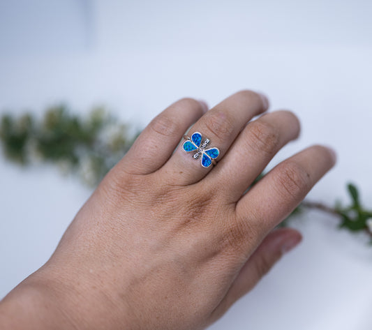 Butterly Opal Ring SIZE 7