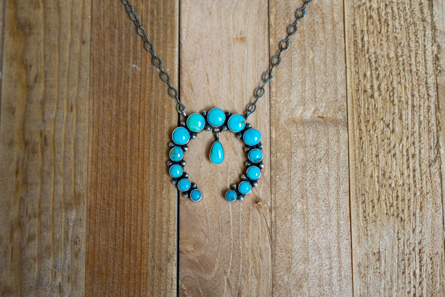 Turquoise Naja Chain Necklace