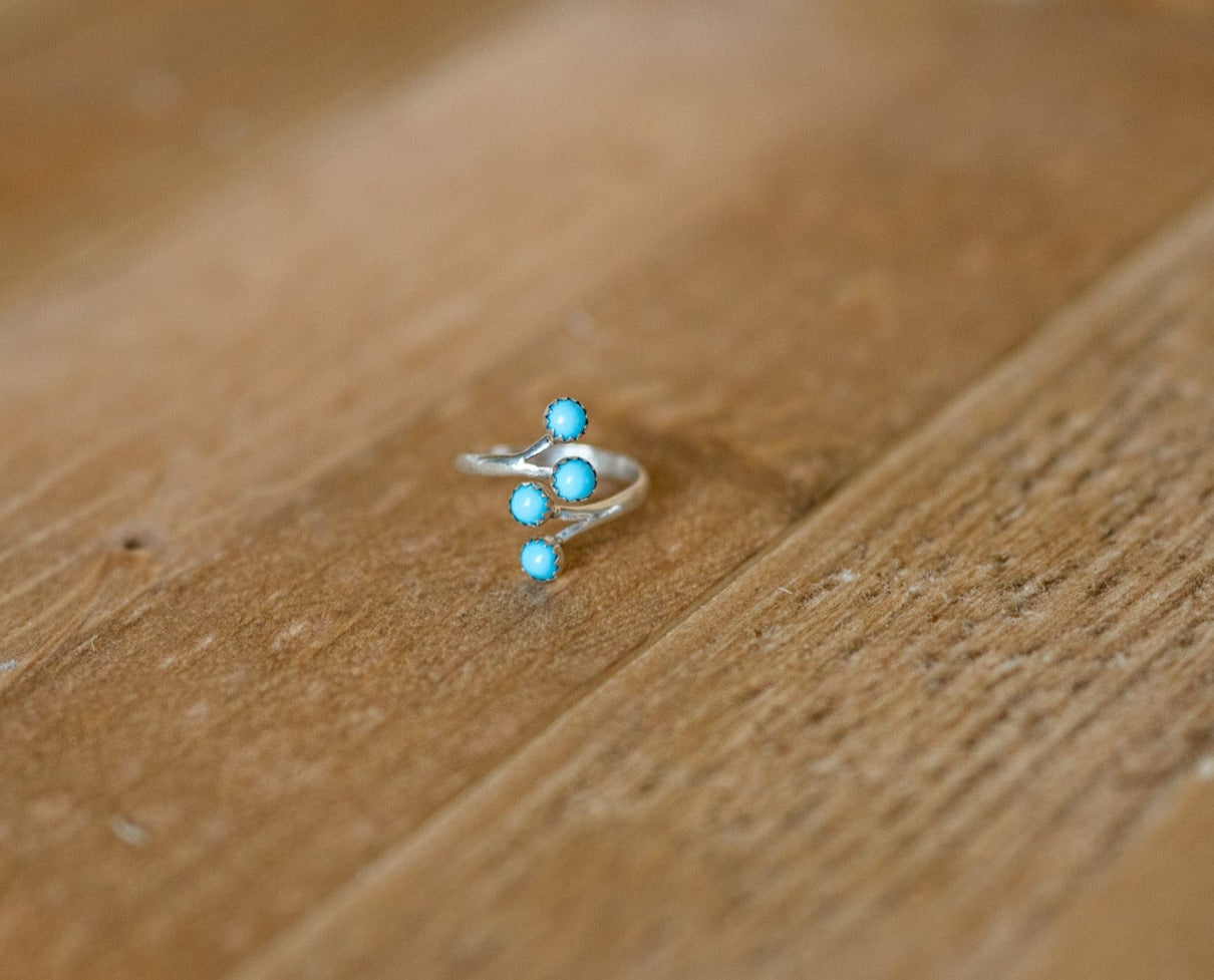 Turquoise Wrap Ring | Adjustable