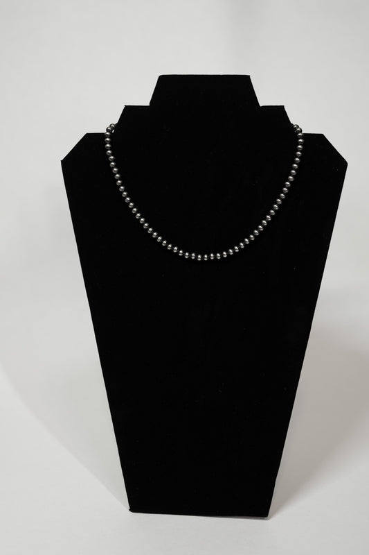 Navajo Pearl Saucer Necklace 5 MM | 16"