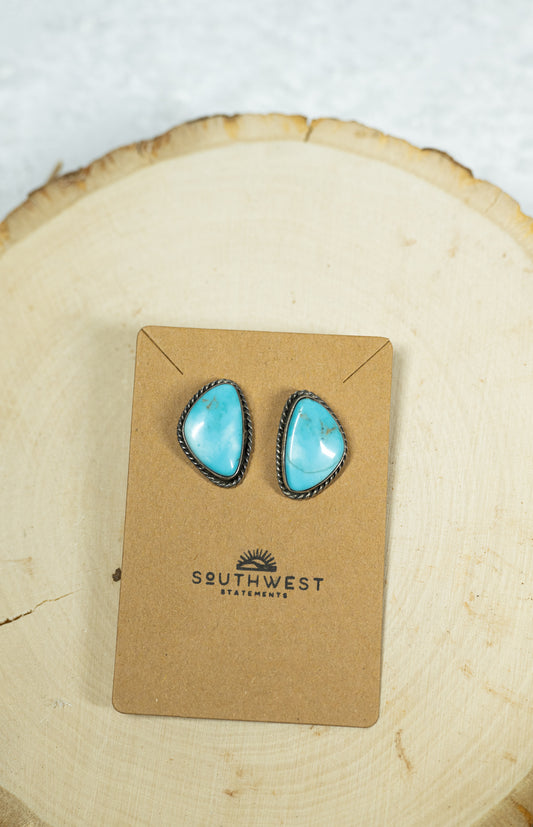 Turquoise Stud Earrings