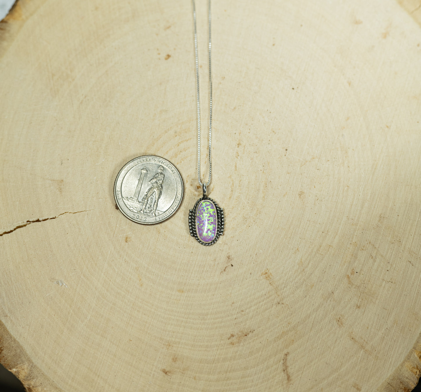 Purple Opal Mini Pendant