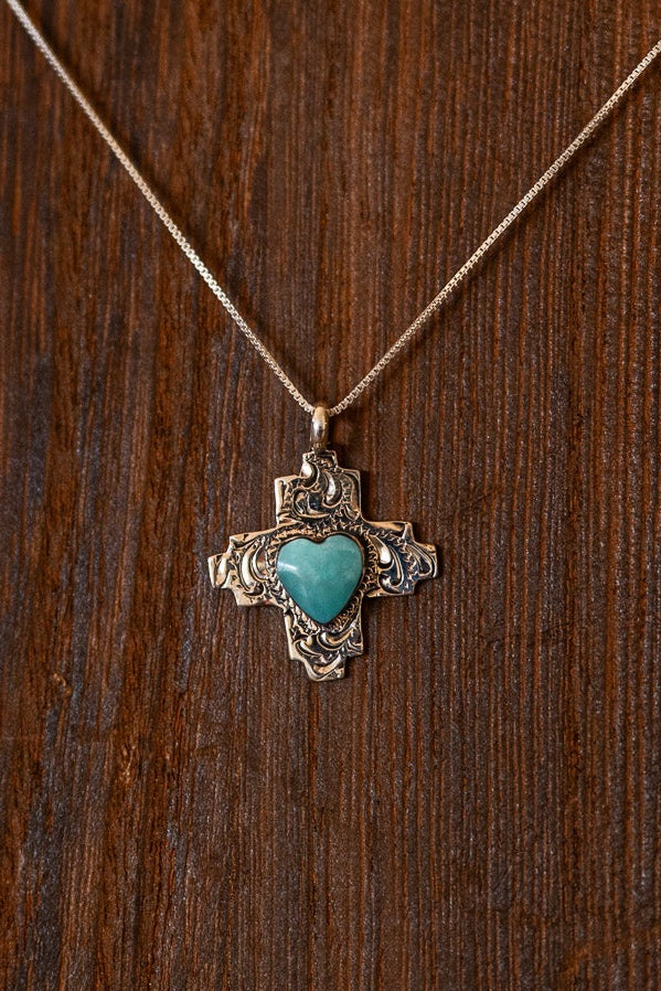 Turquoise and Sterling Silver Necklace