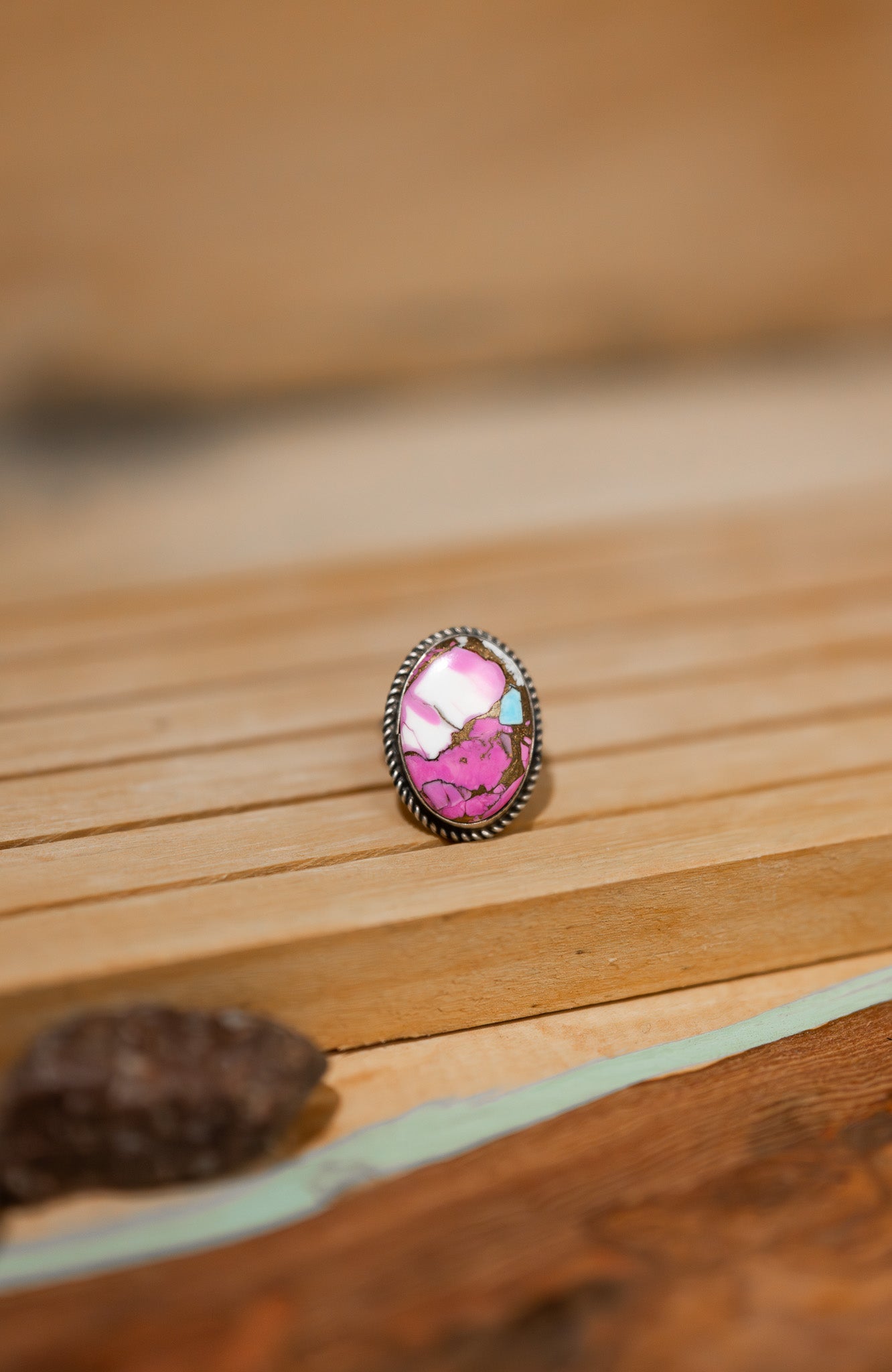 Cotton Candy Ring Adjustable