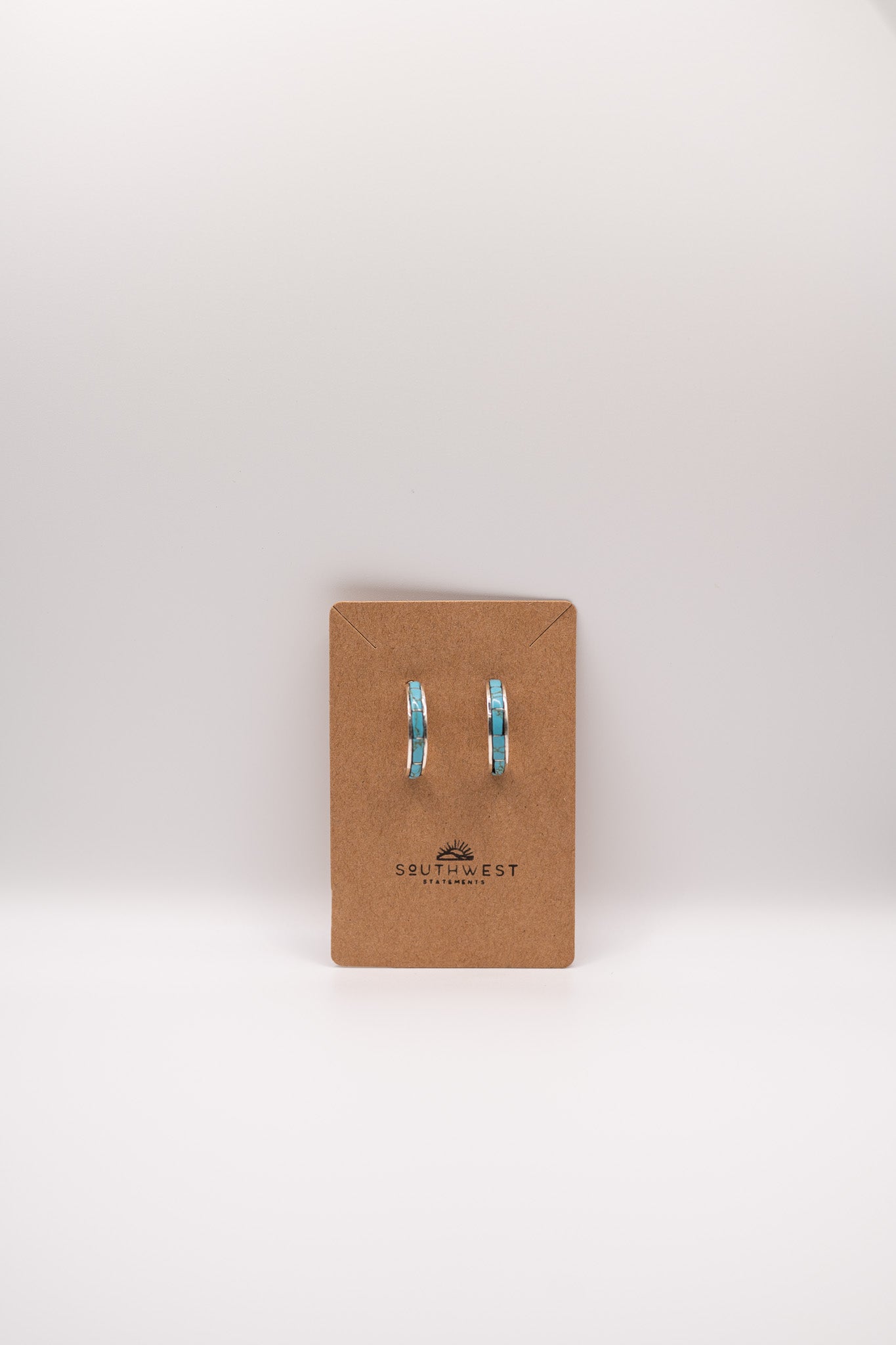 Turquoise Hoop Earrings