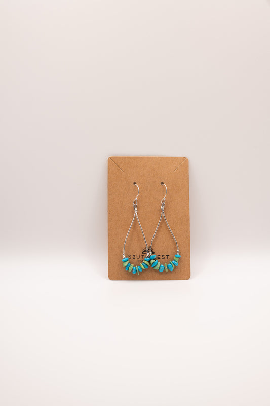 Bead & Stone Earrings