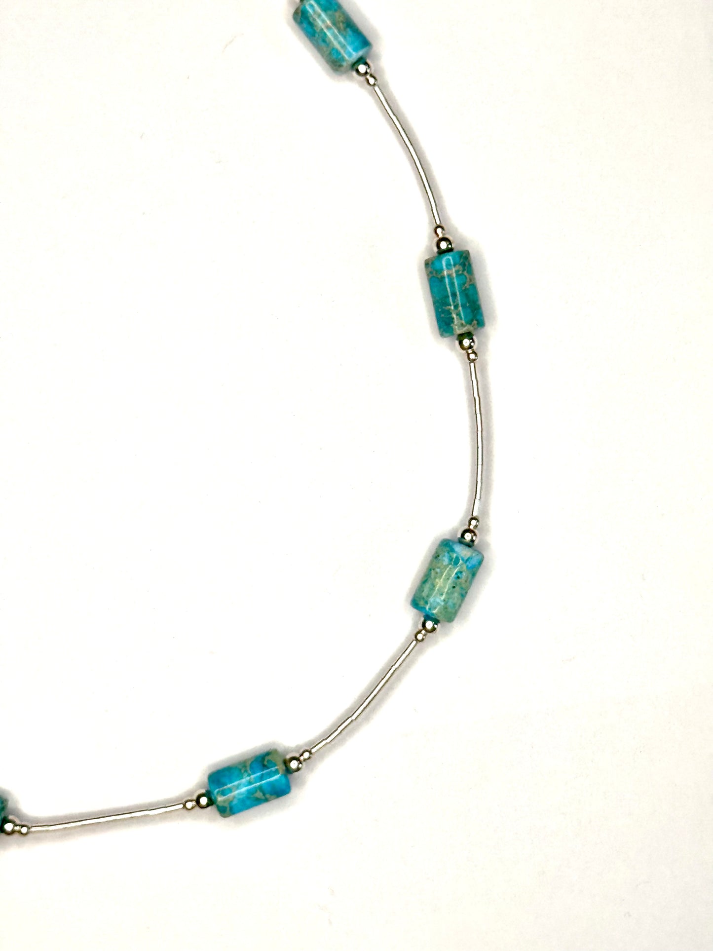 Turquoise and Heishi Necklace