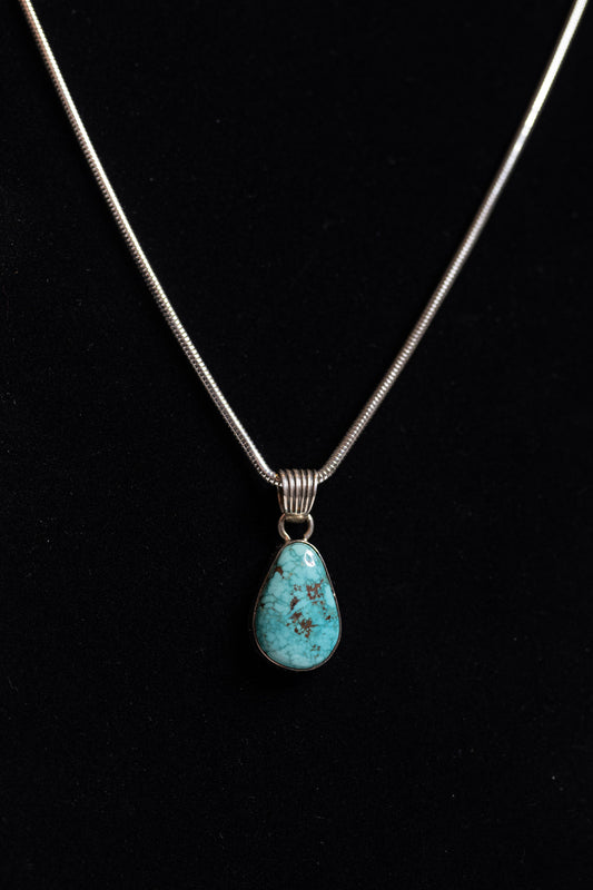 Godber Turquoise Pendant Necklace