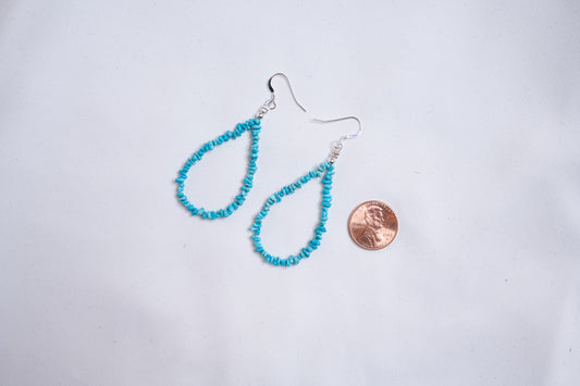 Turquoise Bead Earrings