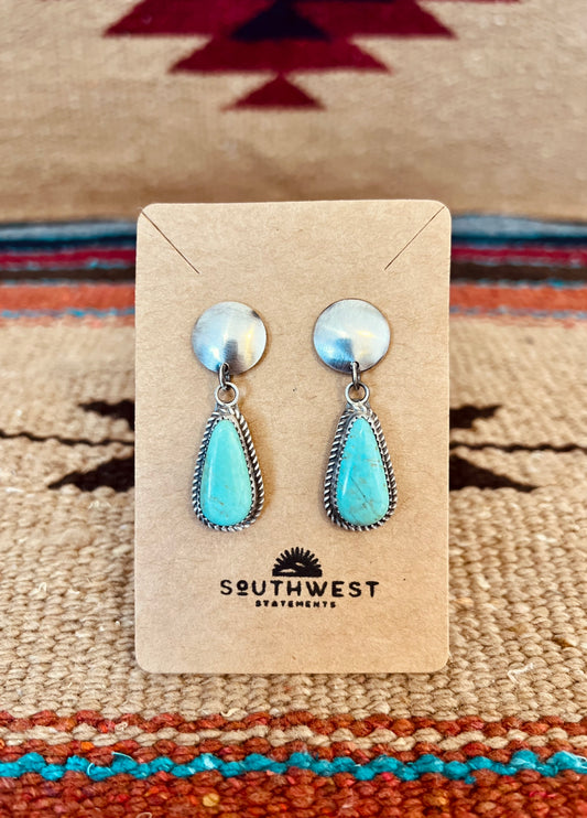 Turquoise Drop Earrings