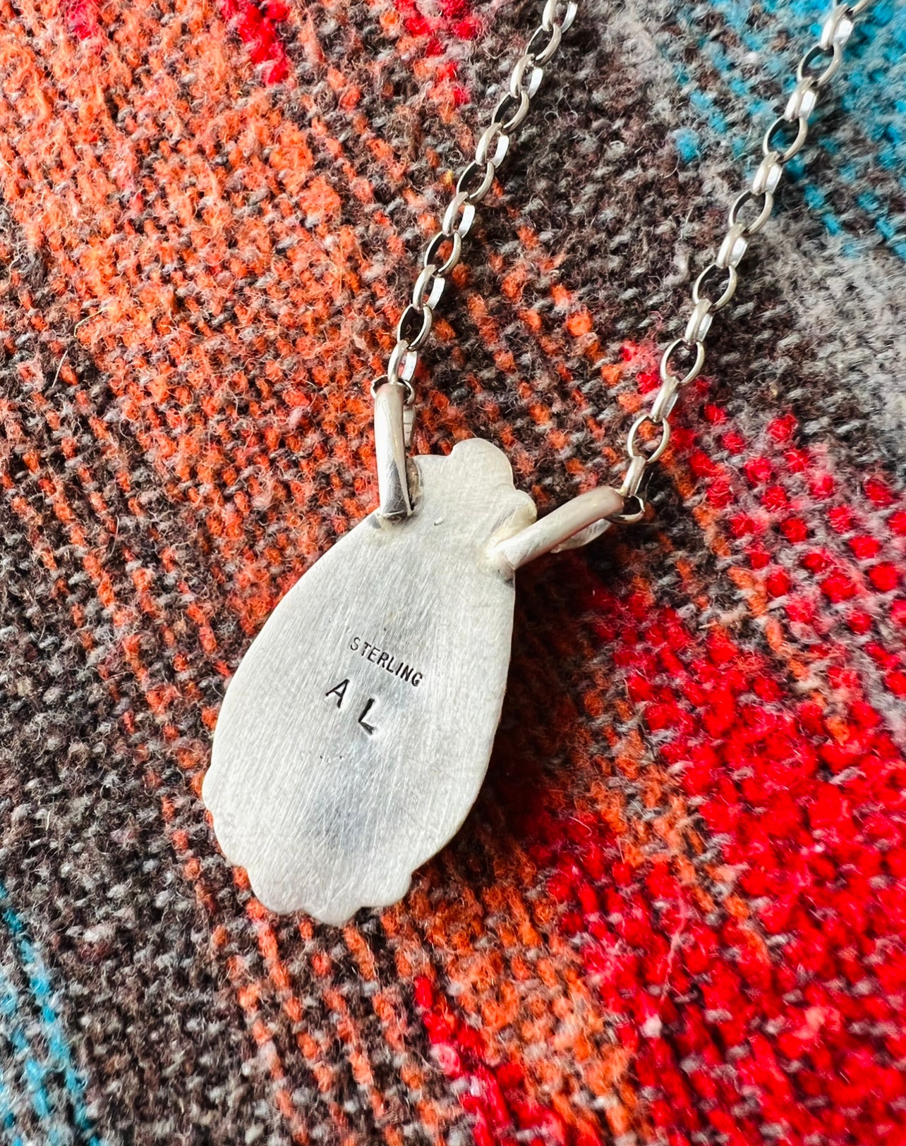 White Buffalo Pendant Necklace