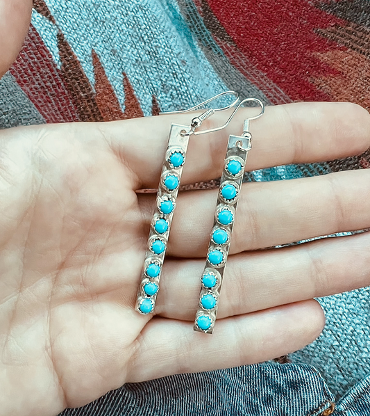 Turquoise Drop Earrings