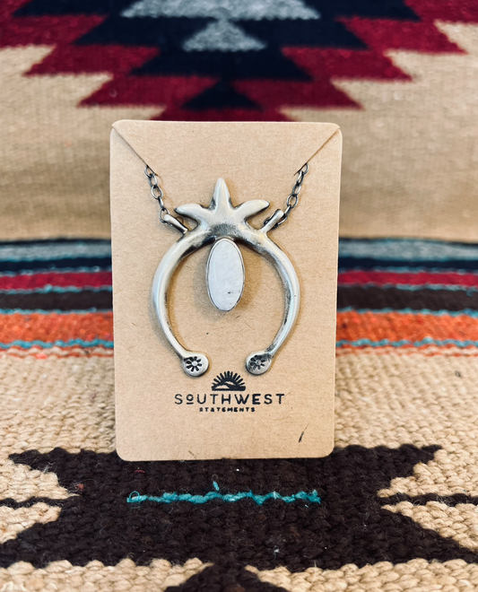 White Buffalo Naja Necklace