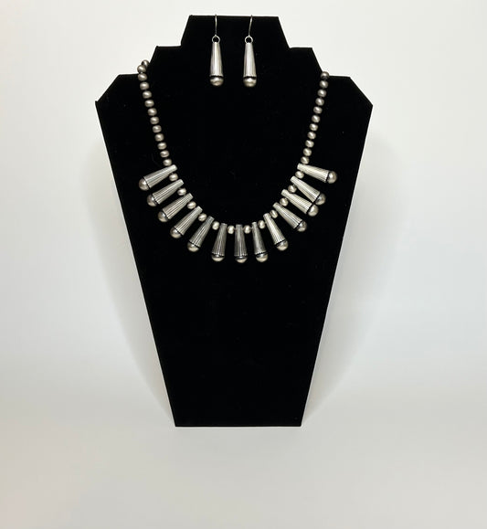 Geraldine Yazzie Sterling Silver Necklace