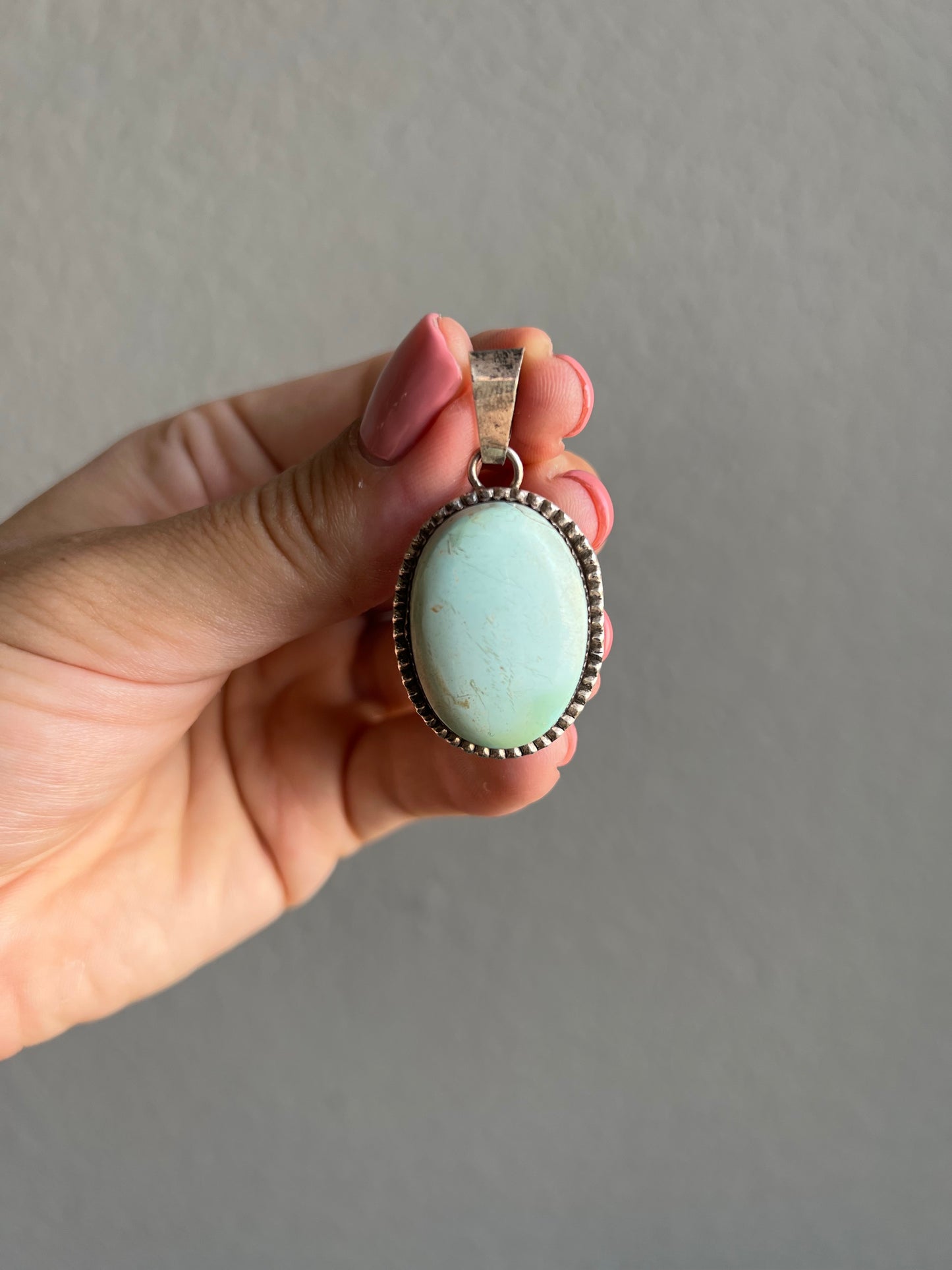 Royston Turquoise Pendant